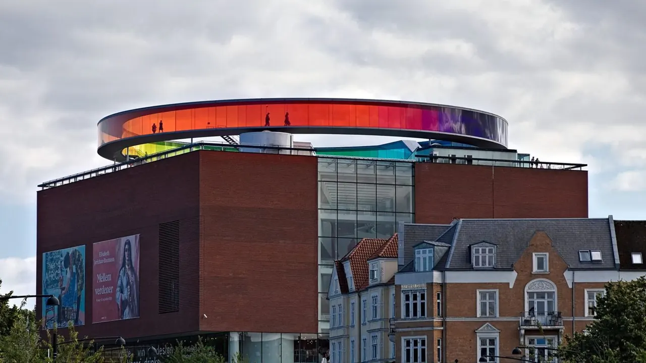 Your rainbow panorama on top of ARoS, Aarhus