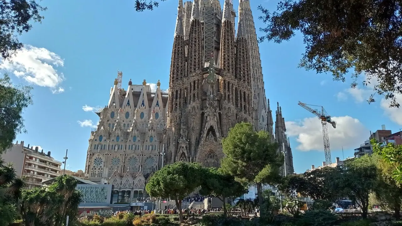The Sagrada Família, Barcelona