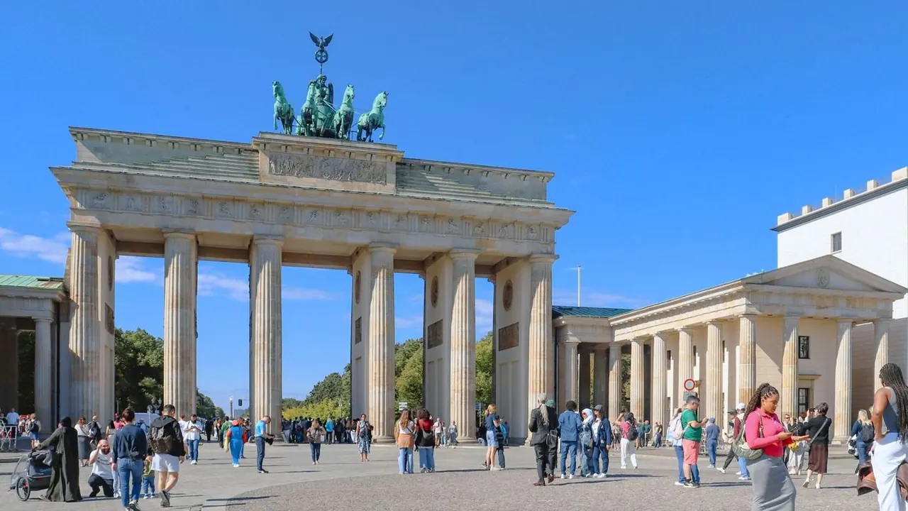 The Brandenburg Gate, Berlin