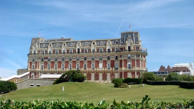 The Hôtel du Palais, Biarritz