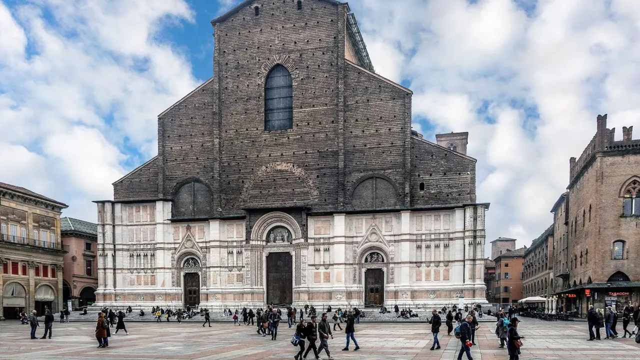 San Petronio on Piazza Maggiore, Bologna