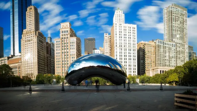 Cloud Gate in Millennium Park, Chicago