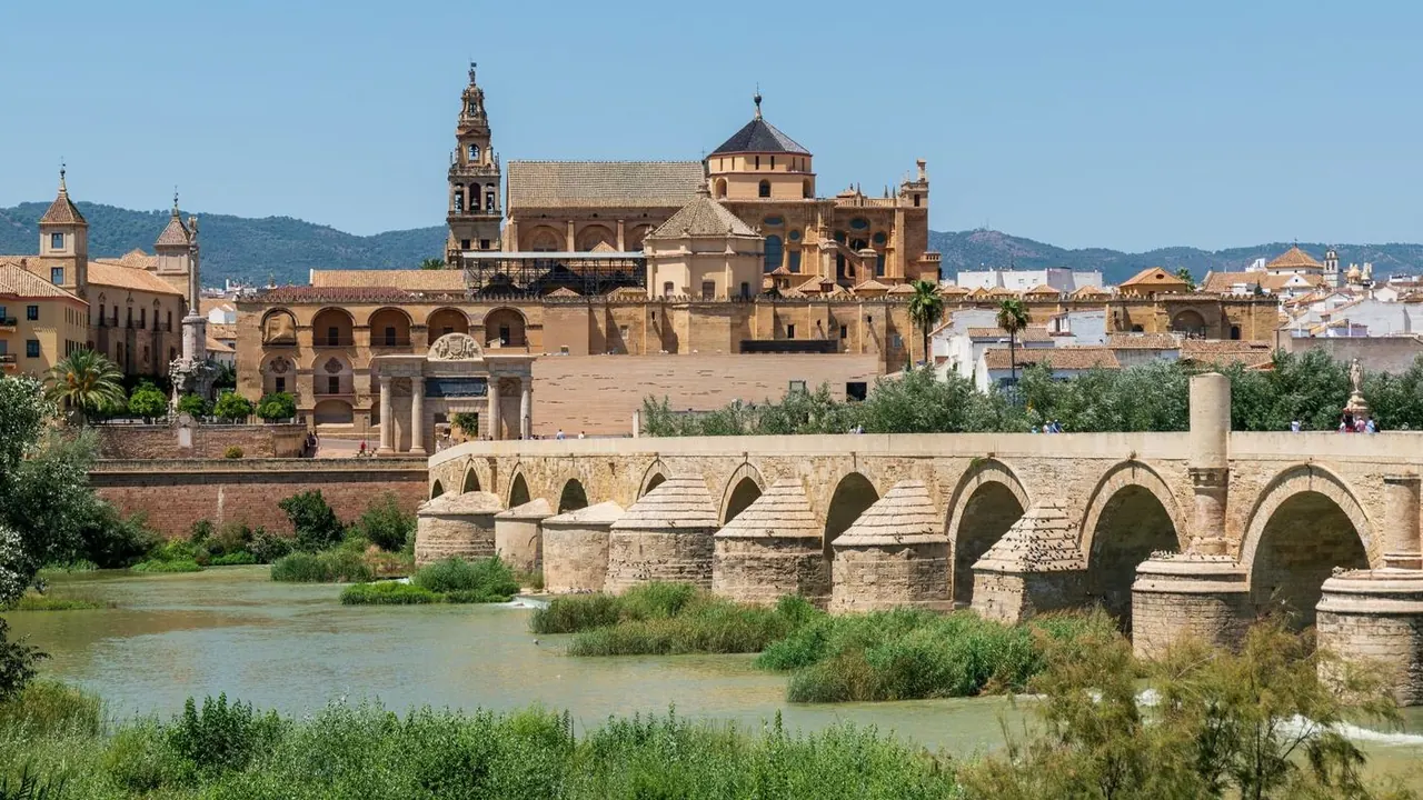 The Mezquita and the Roman bridge, Cordoba