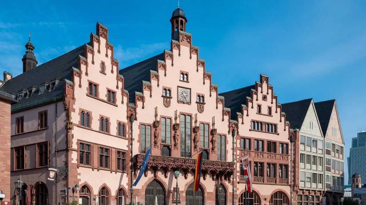 The Römer, the old city hall, Frankfurt