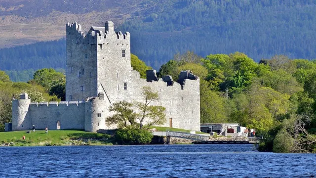 Ross Castle on Lough Leane, Killarney