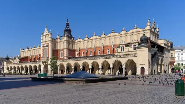 The Cloth Hall on the Main Square, Krakow