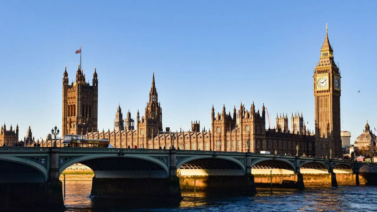 Big Ben and Westminster Bridge, London
