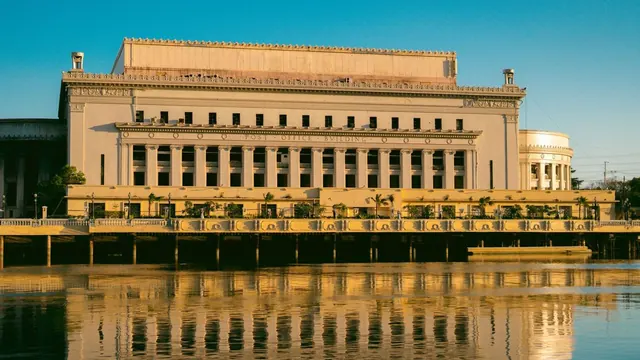 The Manila Central Post Office on the Pasig, Manila