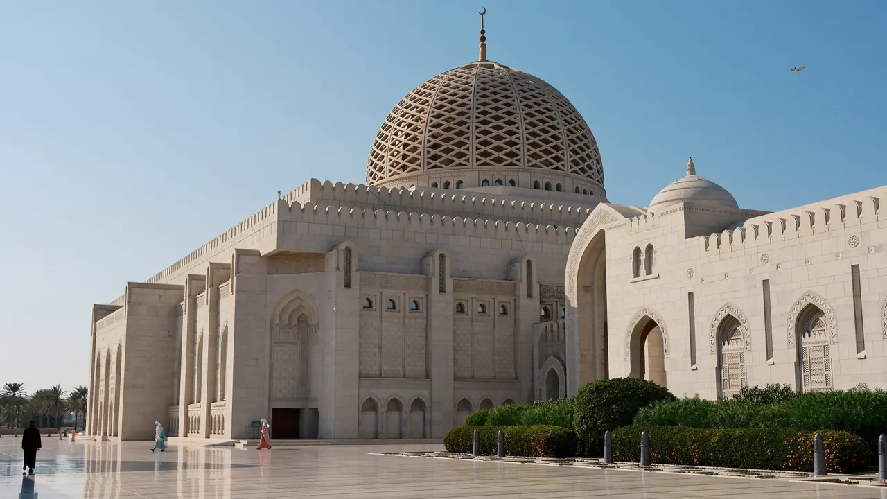 The Sultan Qaboos Grand Mosque, Muscat