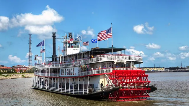 The steamboat Natchez on the Mississippi, New Orleans