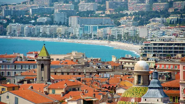 Vieux Nice and the Baie des Anges, Nice