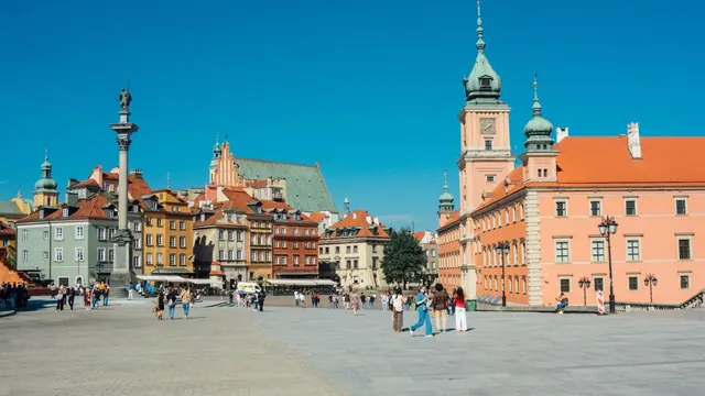 Castle Square and the Royal Castle, Warsaw