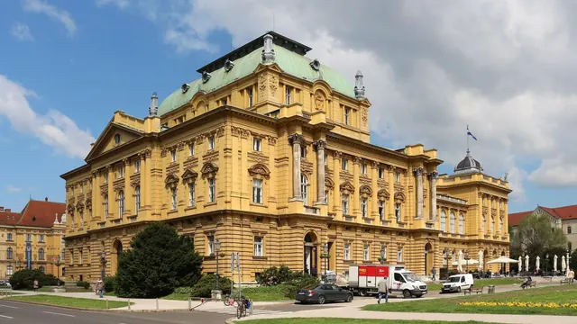 The Croatian National Theatre, Zagreb