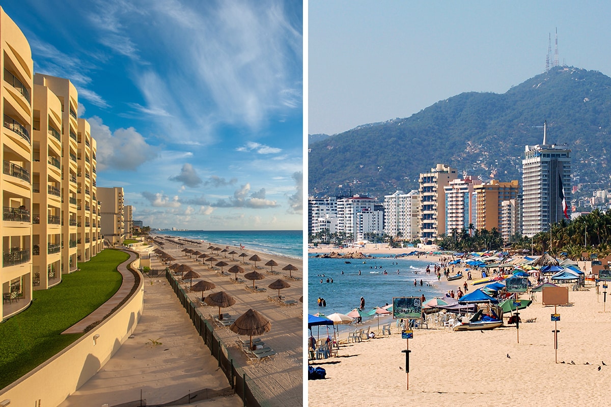Cancun vs. Acapulco