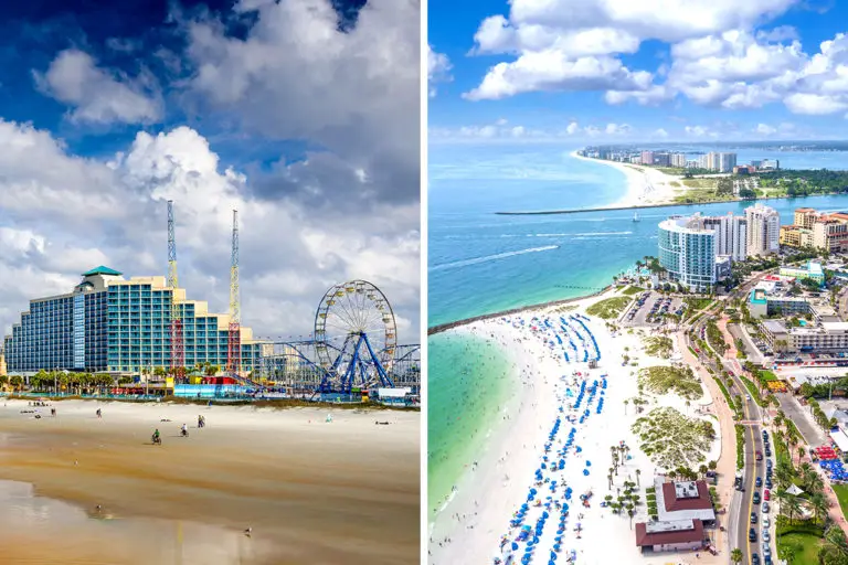 Daytona Beach vs. Clearwater Beach