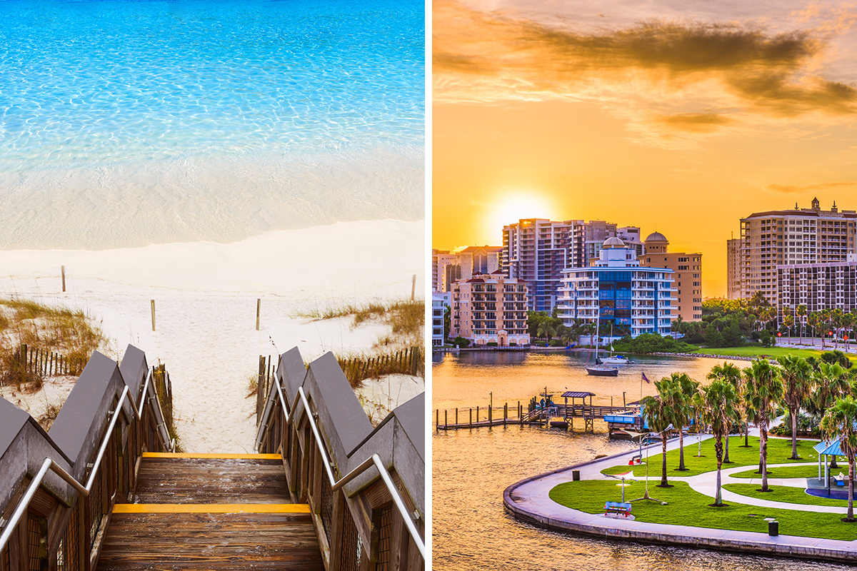 Destin vs. Siesta Key