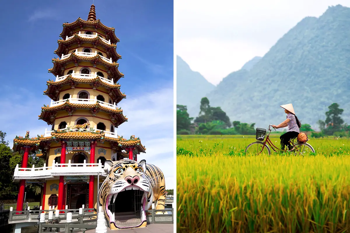 Taiwan vs. Vietnam for Vacation - Which one is better?