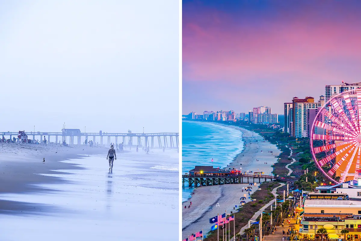 Ocean City vs. Myrtle Beach for Vacation - Which one is better?