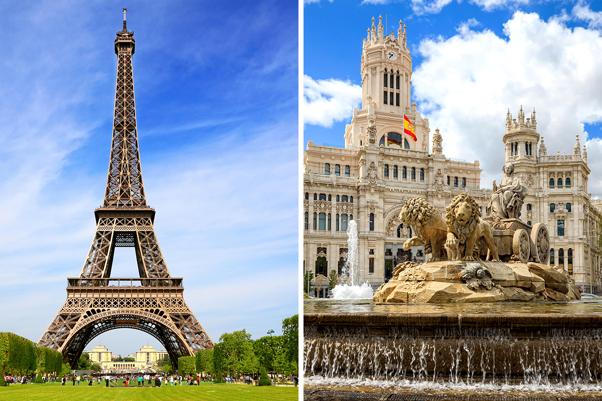 Paris vs. Madrid