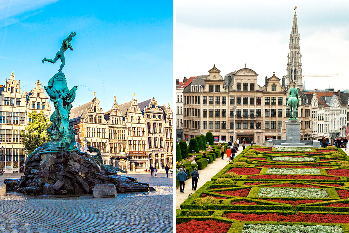 Antwerp vs. Brussels
