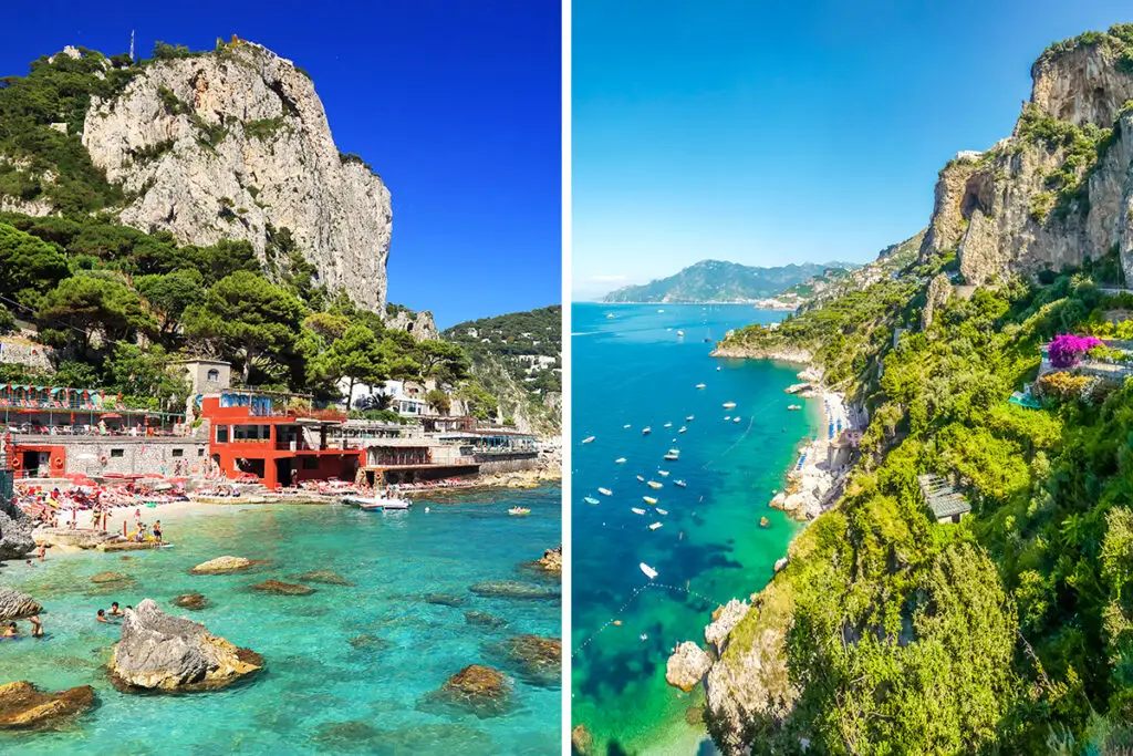 Capri vs. Amalfi Coast