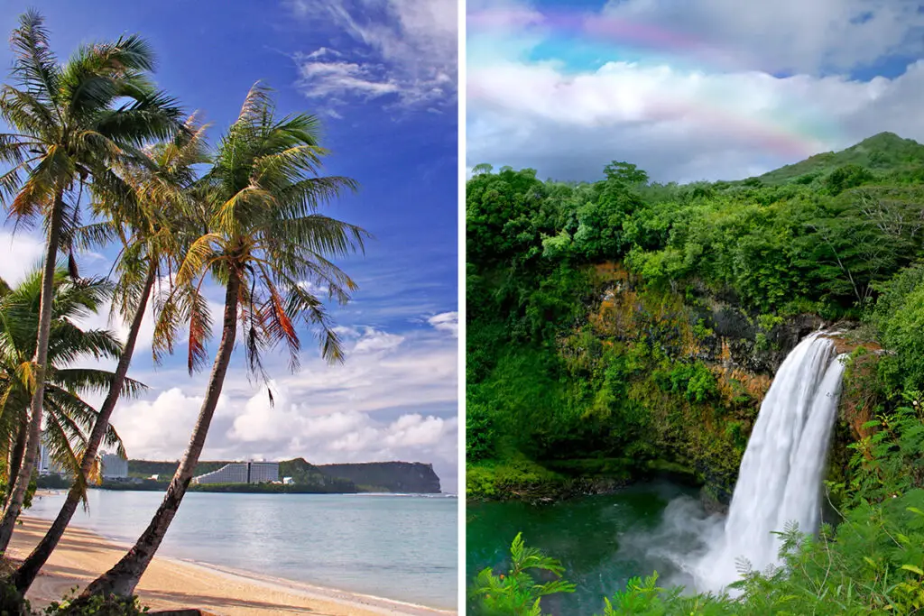 Guam vs. Hawaii