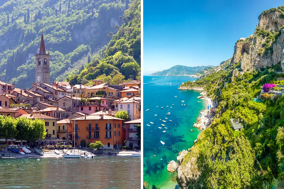 Lake Como vs. Amalfi Coast