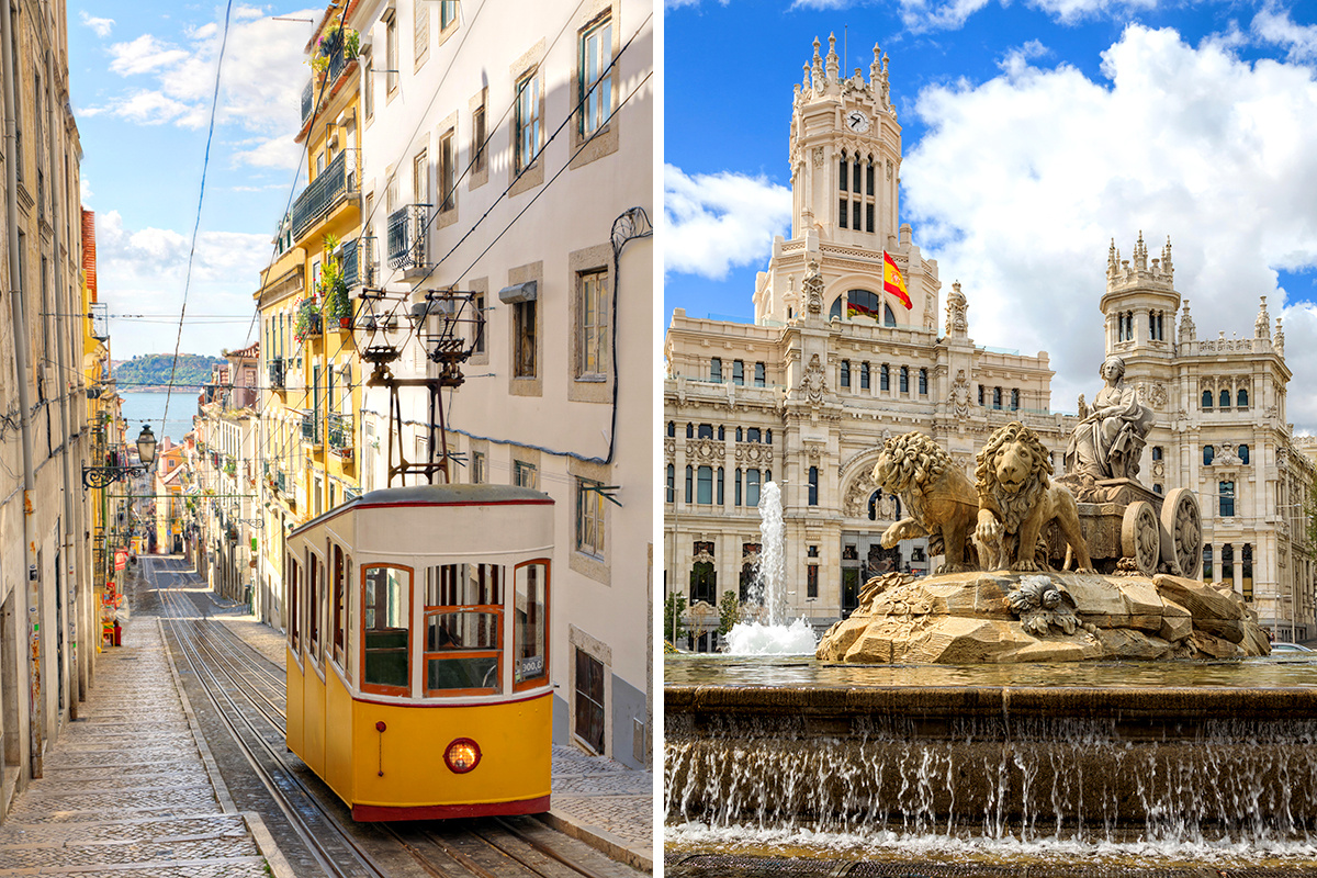 Lisbon vs. Madrid