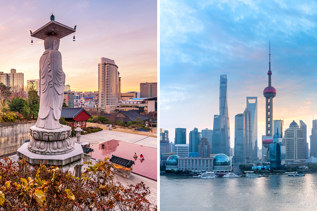 Seoul vs. Shanghai