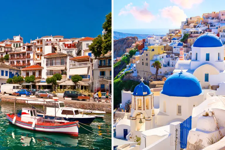 Crete vs. Santorini