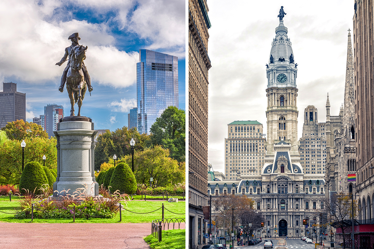 Boston vs. Philadelphia
