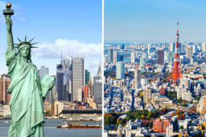New York vs. Tokyo