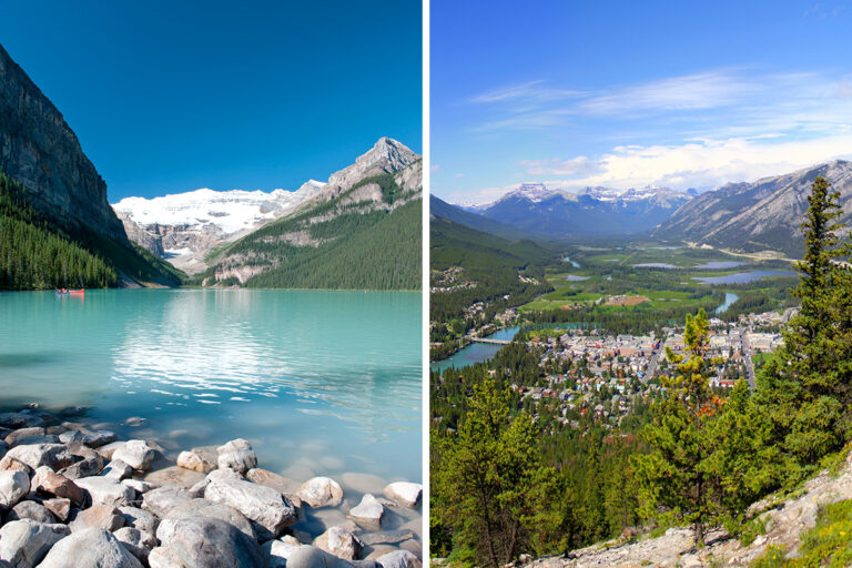 Lake Louise vs. Banff