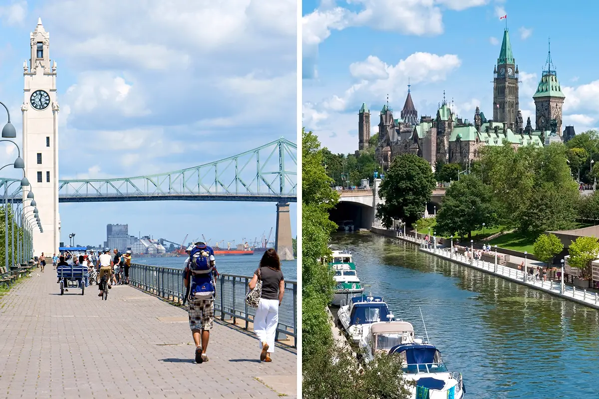 montreal vs ottawa tourism