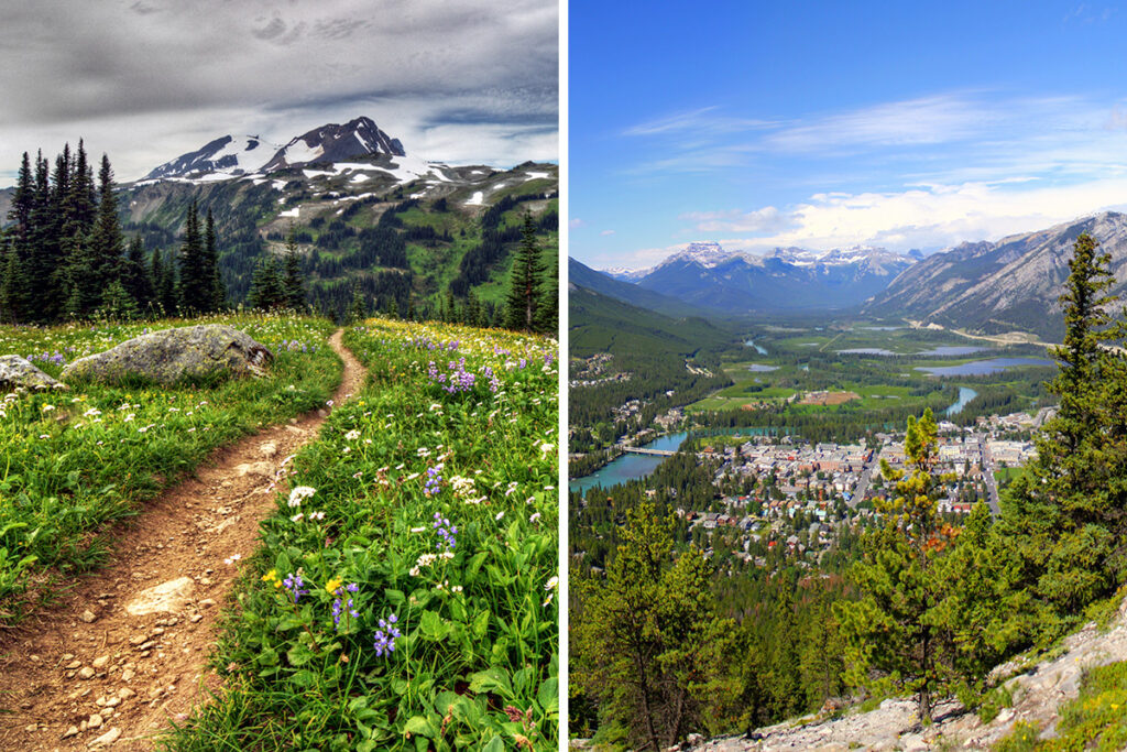 Whistler vs. Banff
