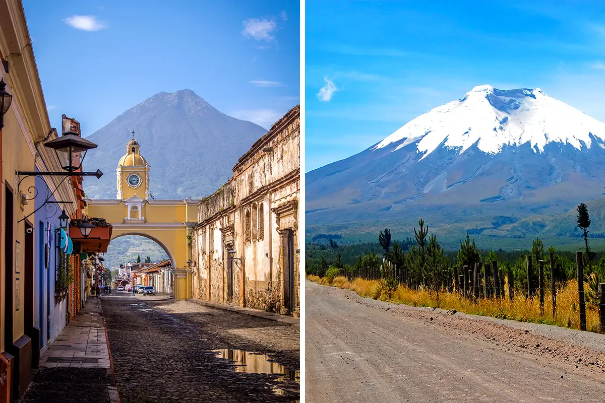 ecuador vs guatemala travel