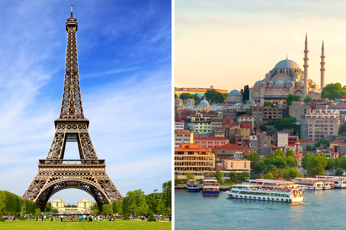 Paris vs. Istanbul