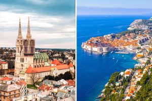 Zagreb vs. Dubrovnik