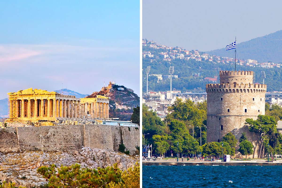 Athens vs. Thessaloniki