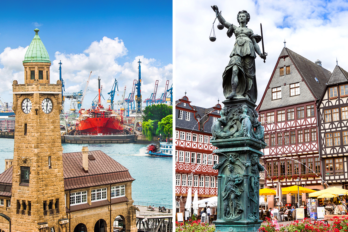 Hamburg vs. Frankfurt