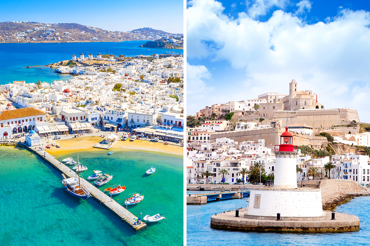 Mykonos vs. Ibiza