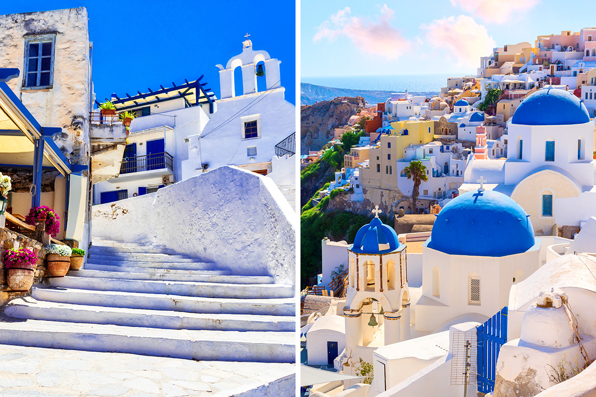 Naxos vs. Santorini