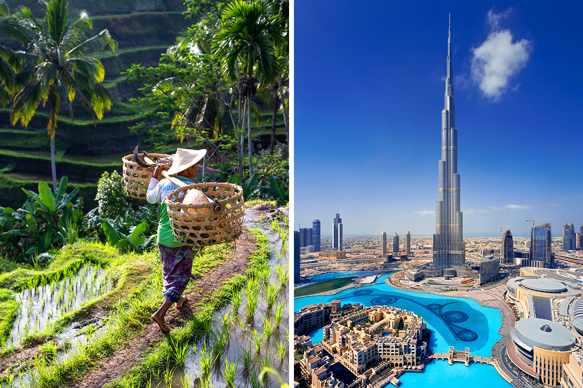 Bali vs. Dubai