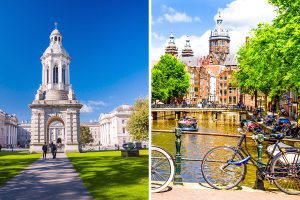 Dublin vs. Amsterdam