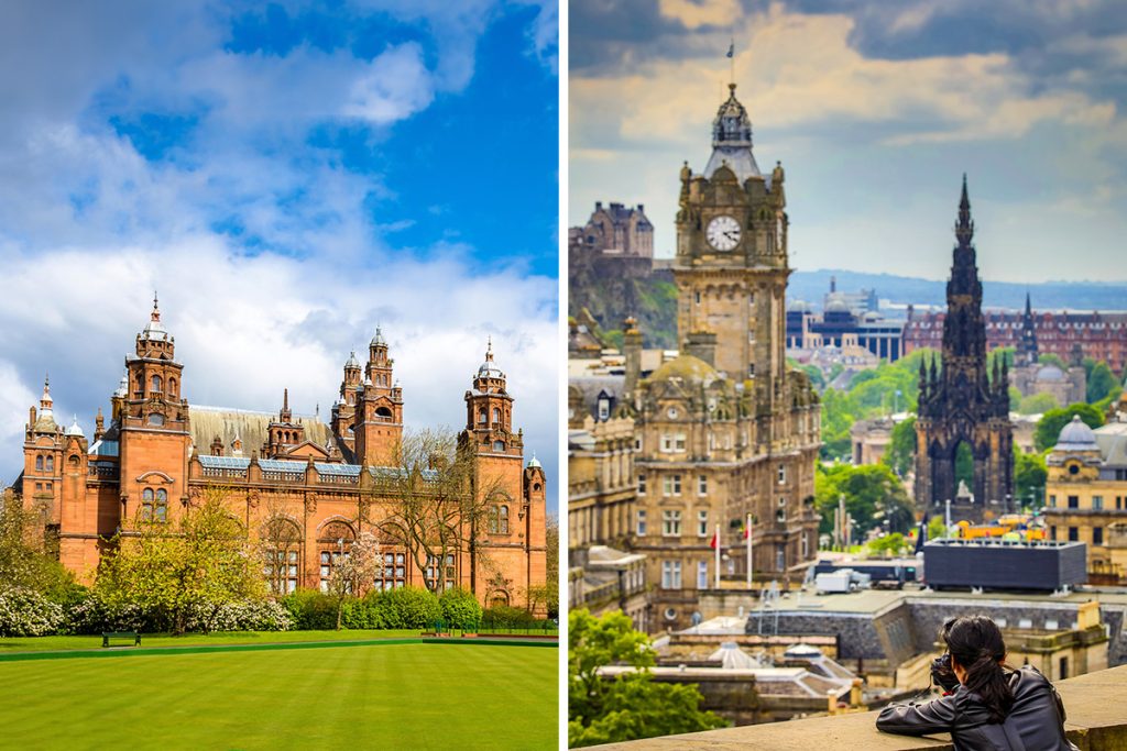 Glasgow vs. Edinburgh