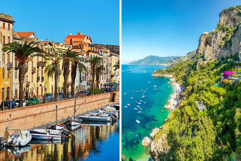 Sardinia vs. Amalfi Coast