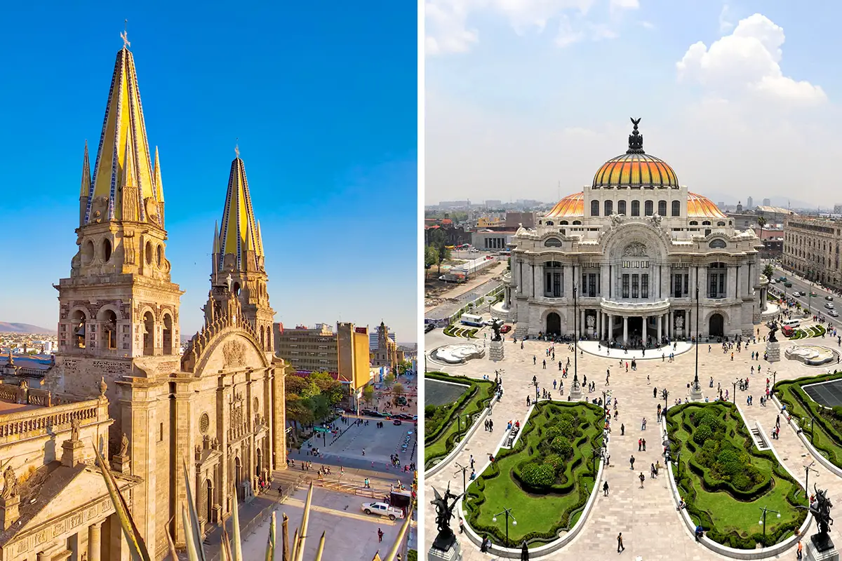 Guadalajara vs. Mexico City for Vacation - Which one is better?