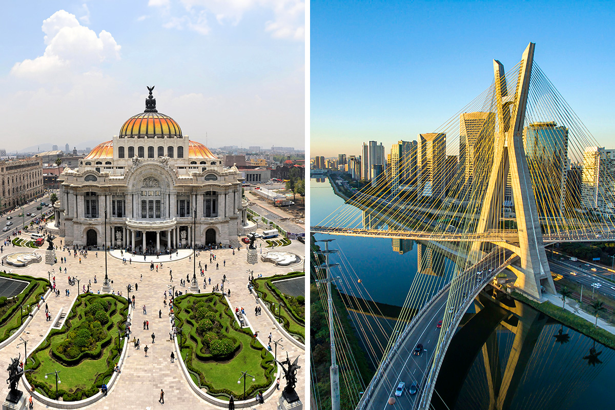 Mexico City vs. Sao Paulo