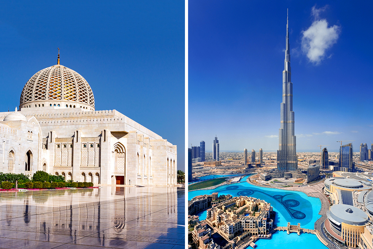 Muscat vs. Dubai