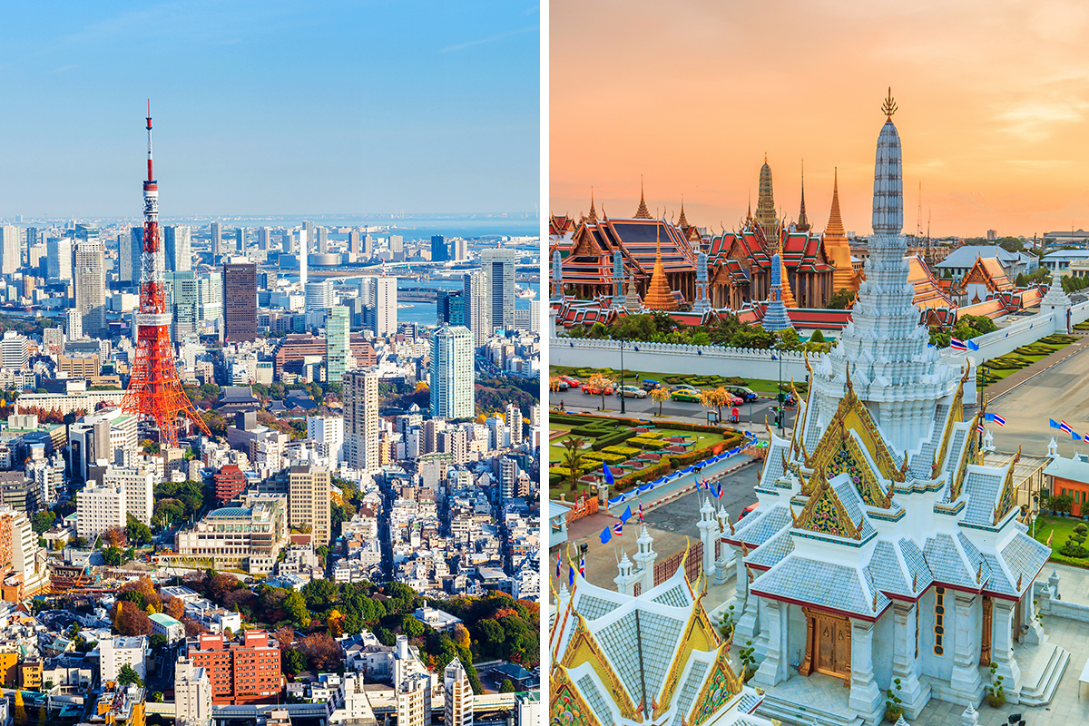 Tokyo vs. Bangkok